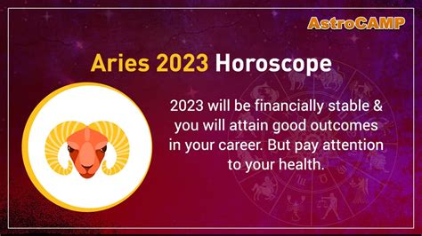 Aries Career Horoscope 2023